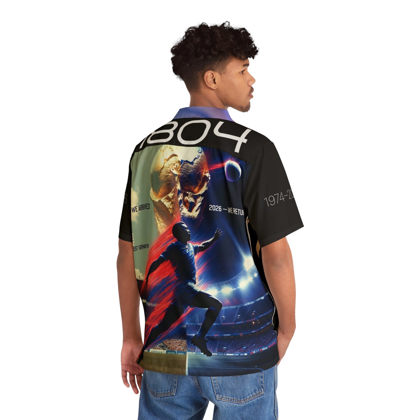 Haiti World Cup 2026 Men's Hawaiian Shirt