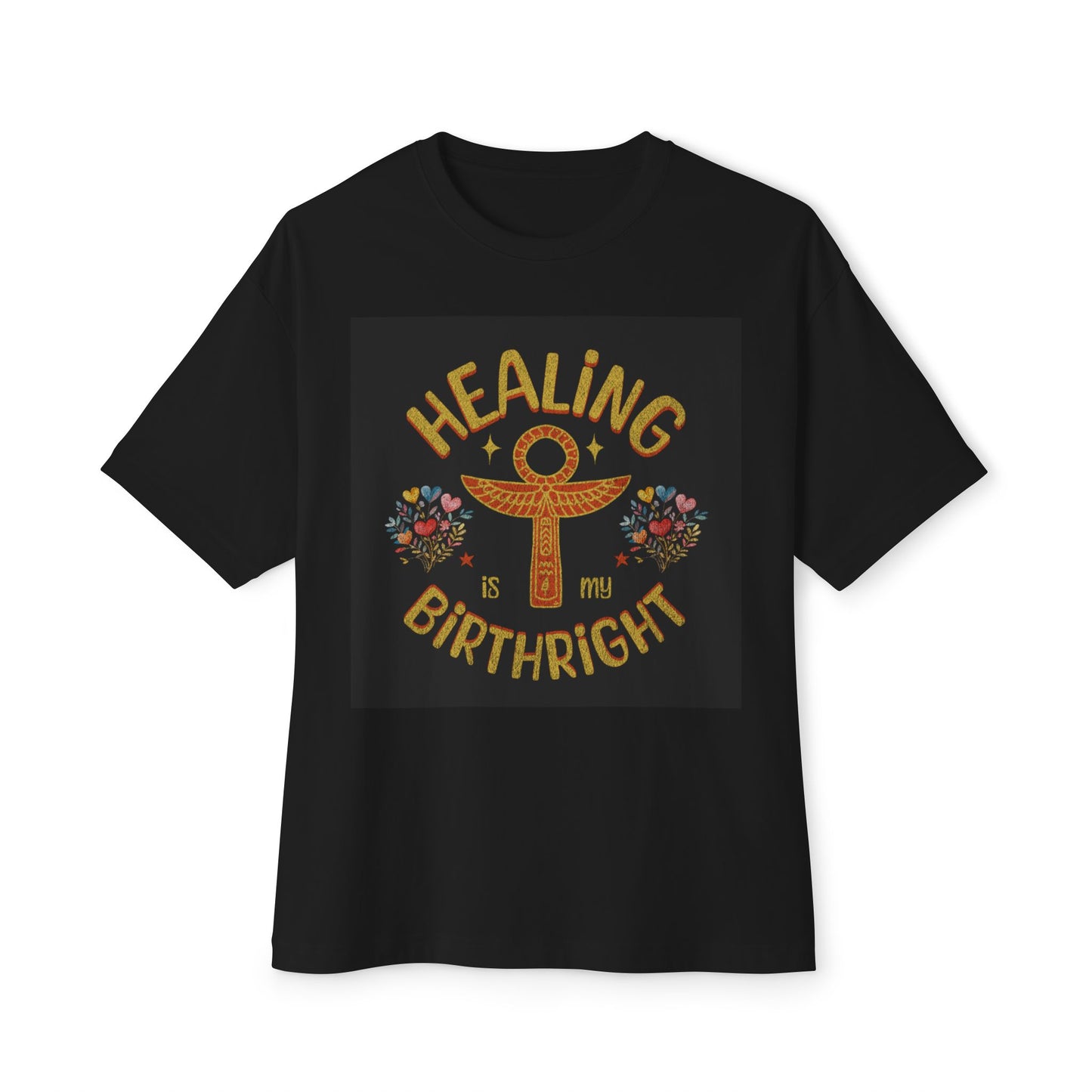 Oversized Tee - Healing is my Birthright - Unisex