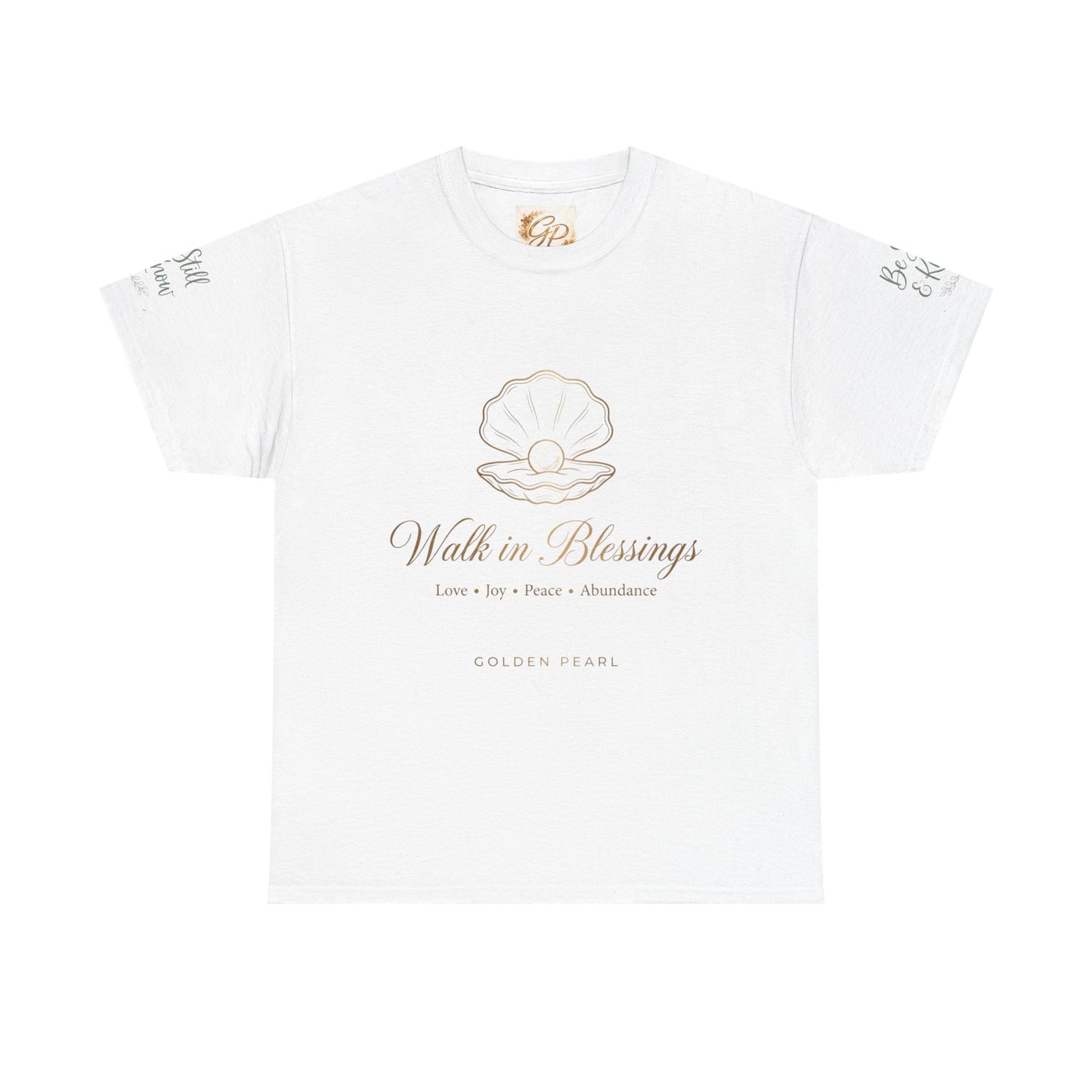 Walk in Blessings Tee — Spiritual Lotus Graphic T‑Shirt