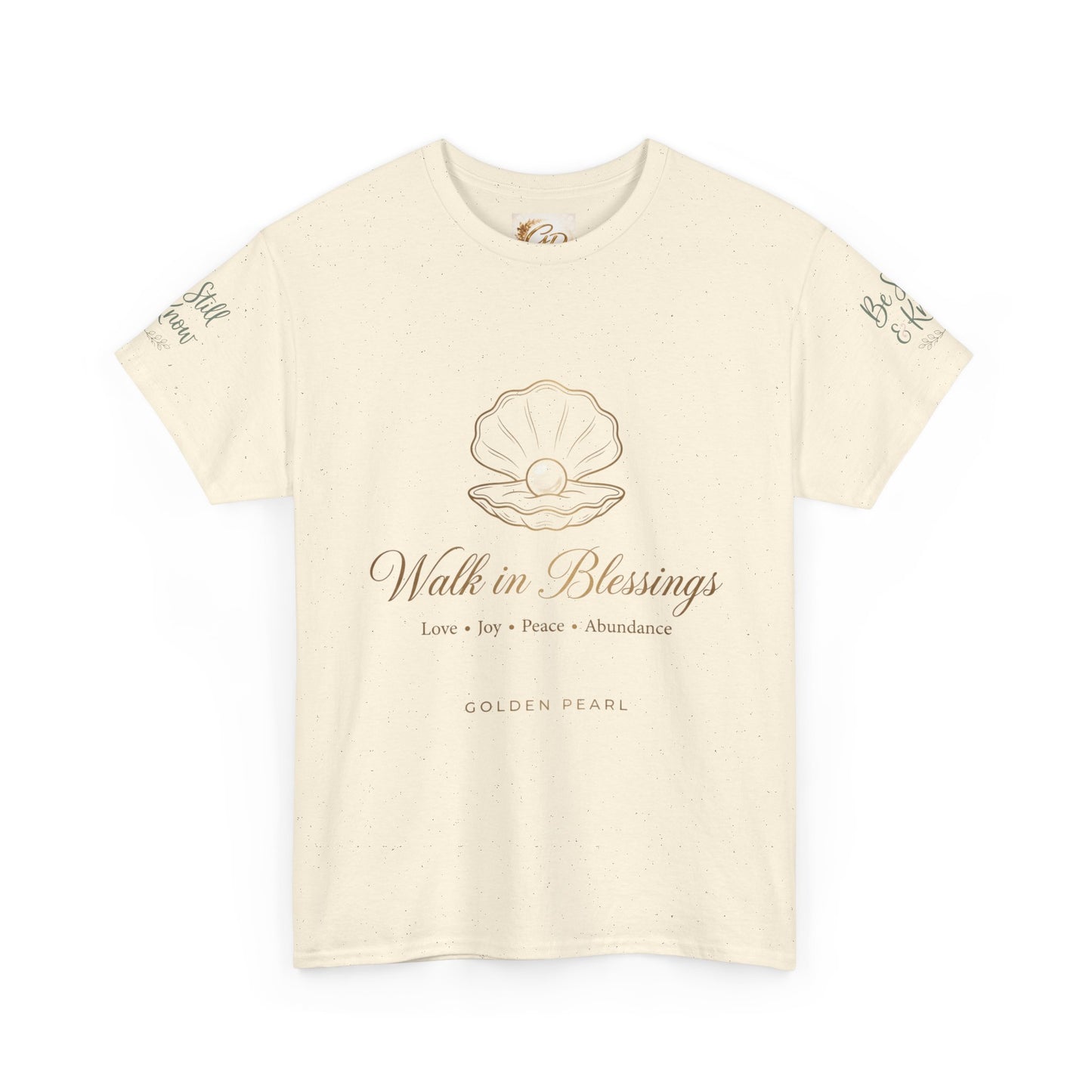 Walk in Blessings Tee — Spiritual Lotus Graphic T‑Shirt