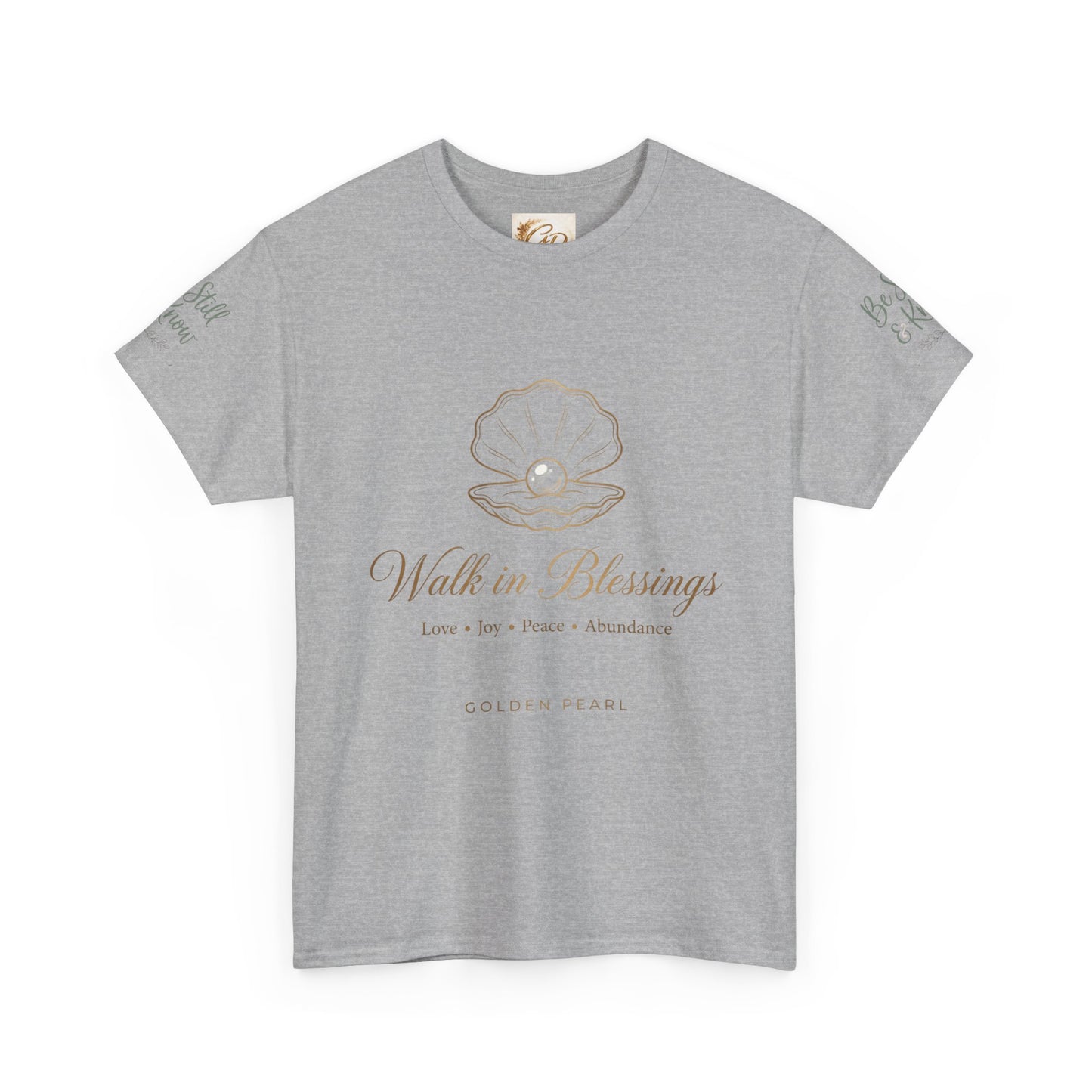 Walk in Blessings Tee — Spiritual Lotus Graphic T‑Shirt