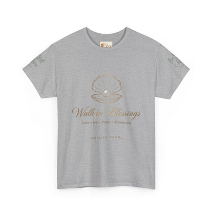 Walk in Blessings Tee — Spiritual Lotus Graphic T‑Shirt