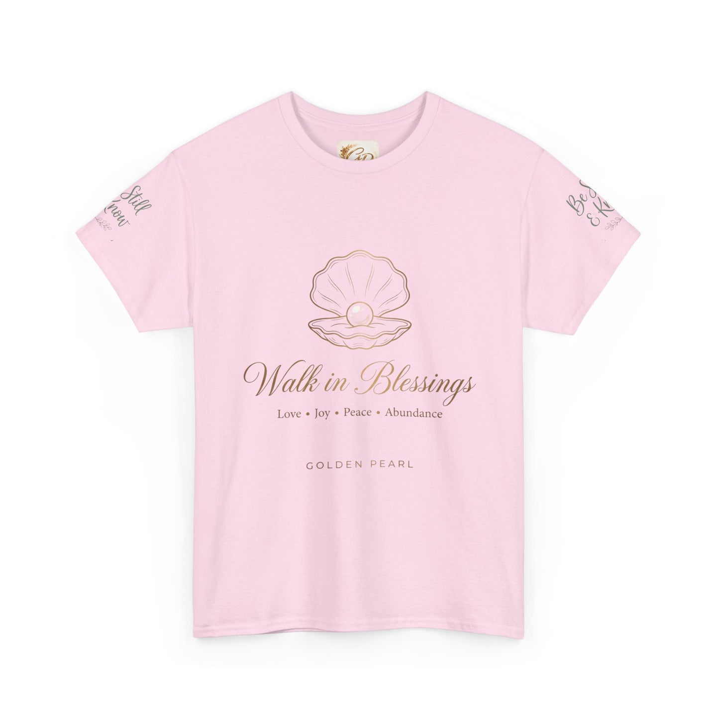 Walk in Blessings Tee — Spiritual Lotus Graphic T‑Shirt