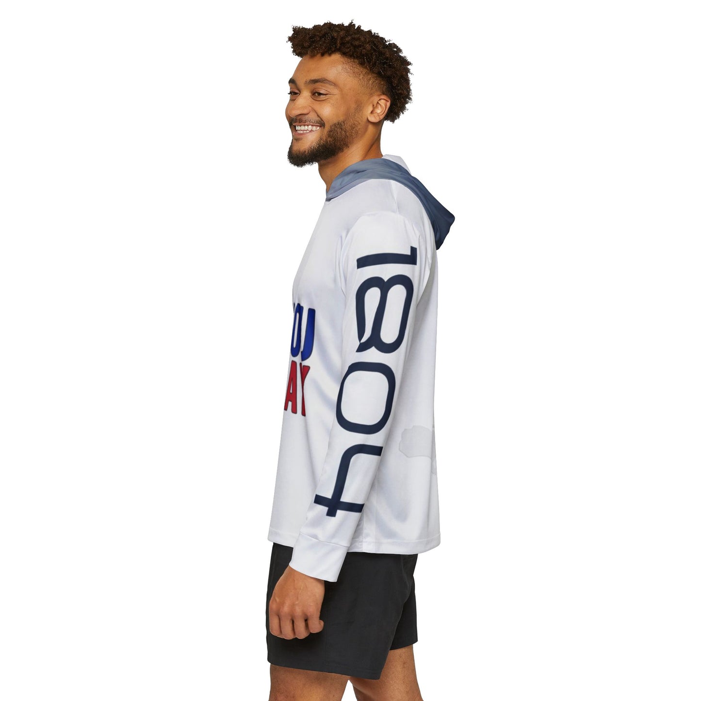 Warmup Hoodie - “LAKOU LAKAY” Haitian Pride Athletic Pullover