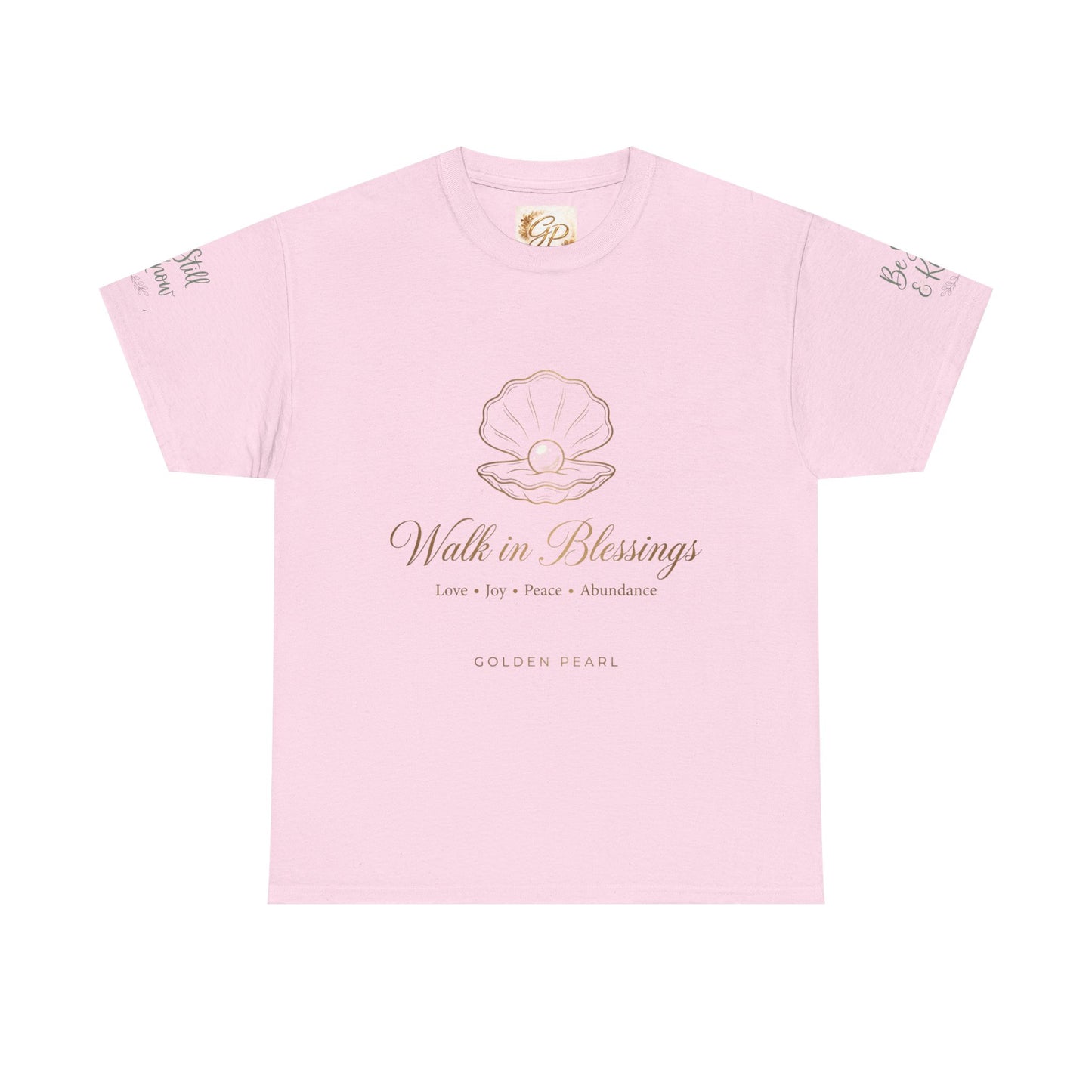 Walk in Blessings Tee — Spiritual Lotus Graphic T‑Shirt