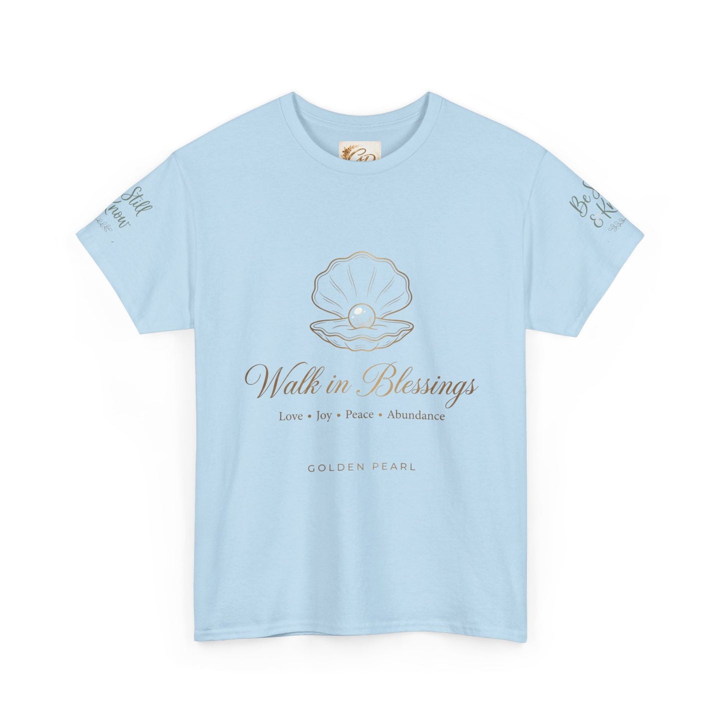 Walk in Blessings Tee — Spiritual Lotus Graphic T‑Shirt