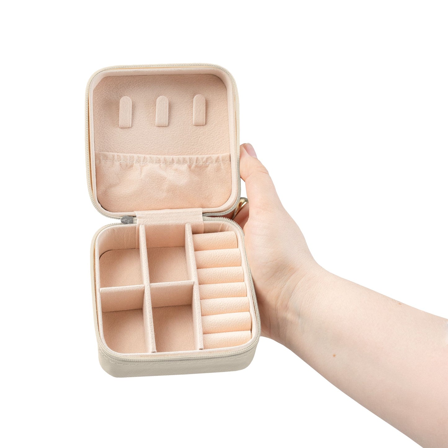 Travel Jewelry Case – “I Am Fearfully & Wonderfully Made” Compact Organizer