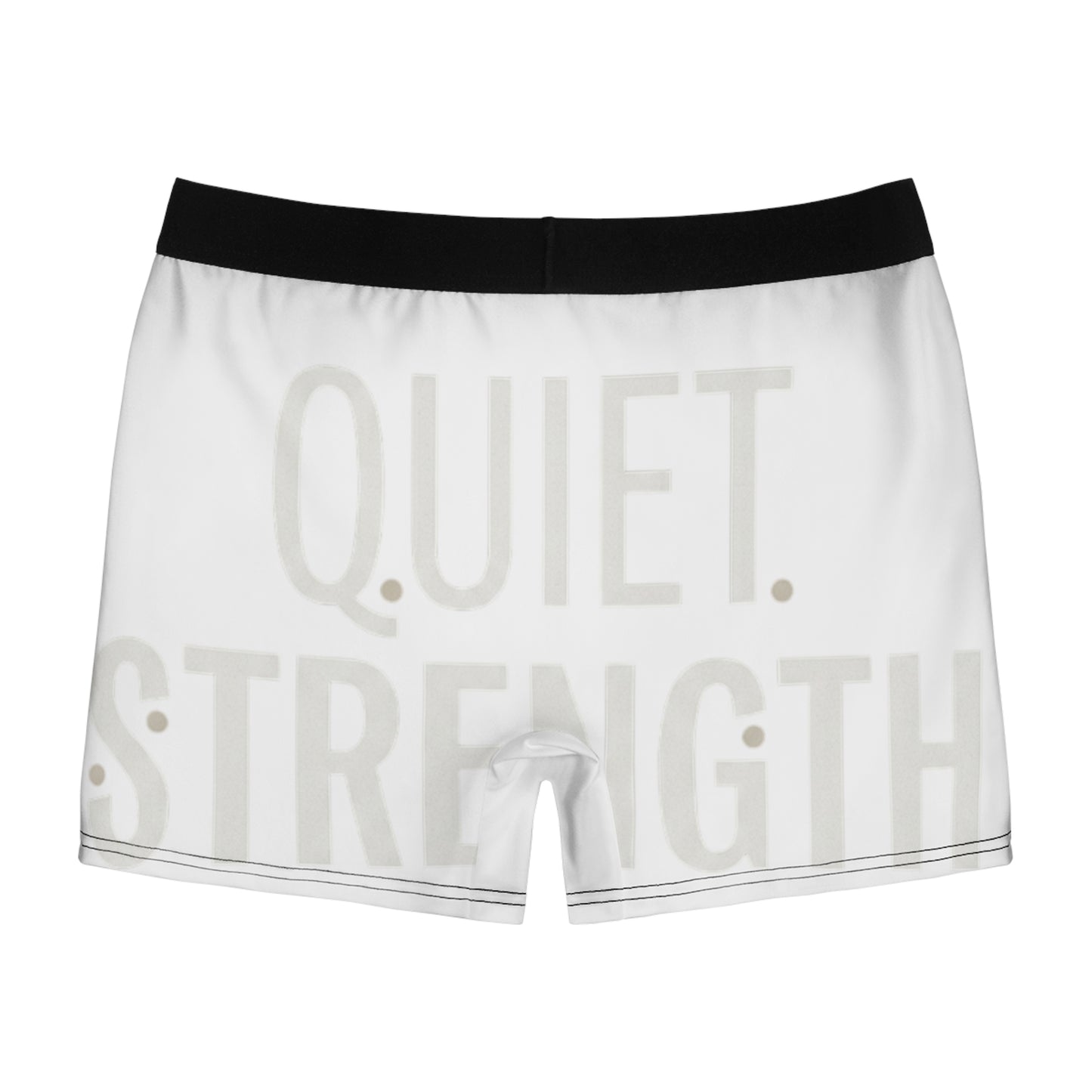 Quiet Strength Boxer Briefs — Men's Comfort Briefs with Laurel Emblem