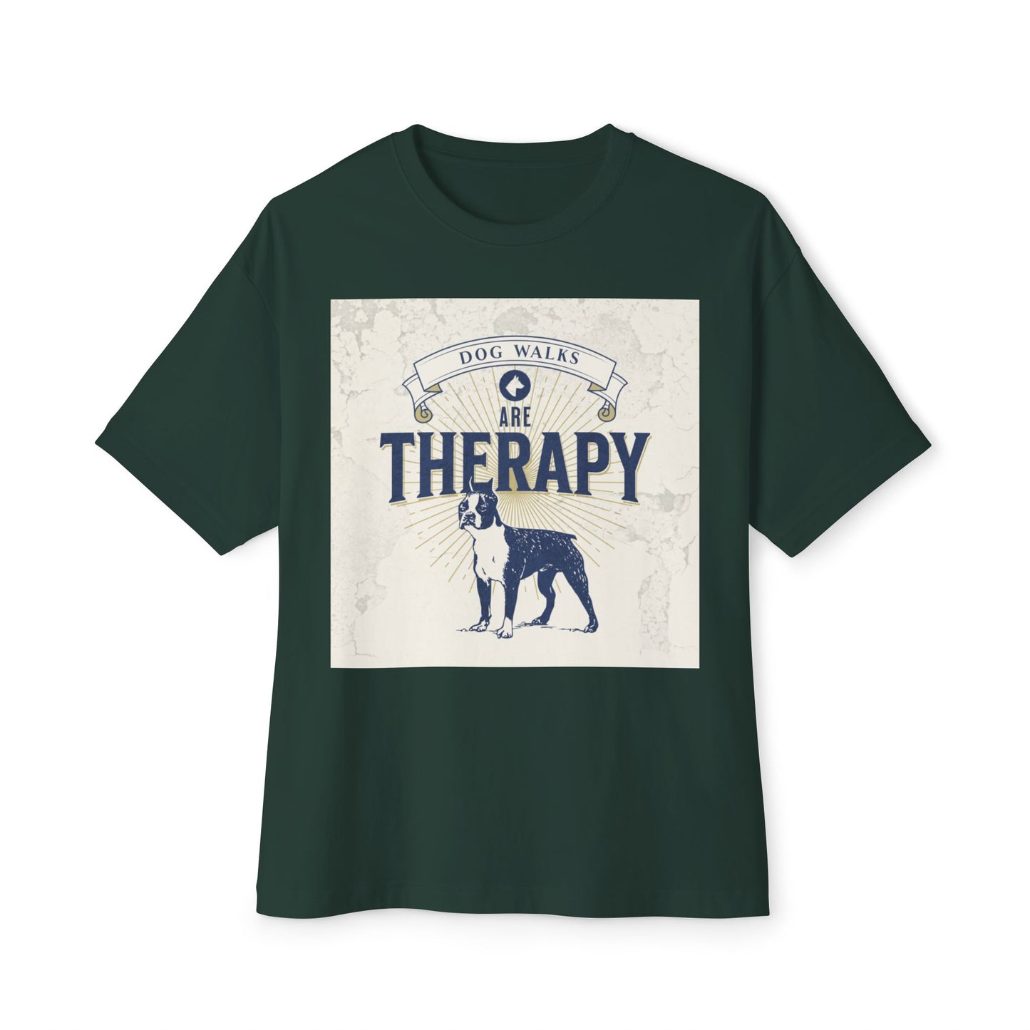 Oversized Tee - Dog Walk Therapy Design