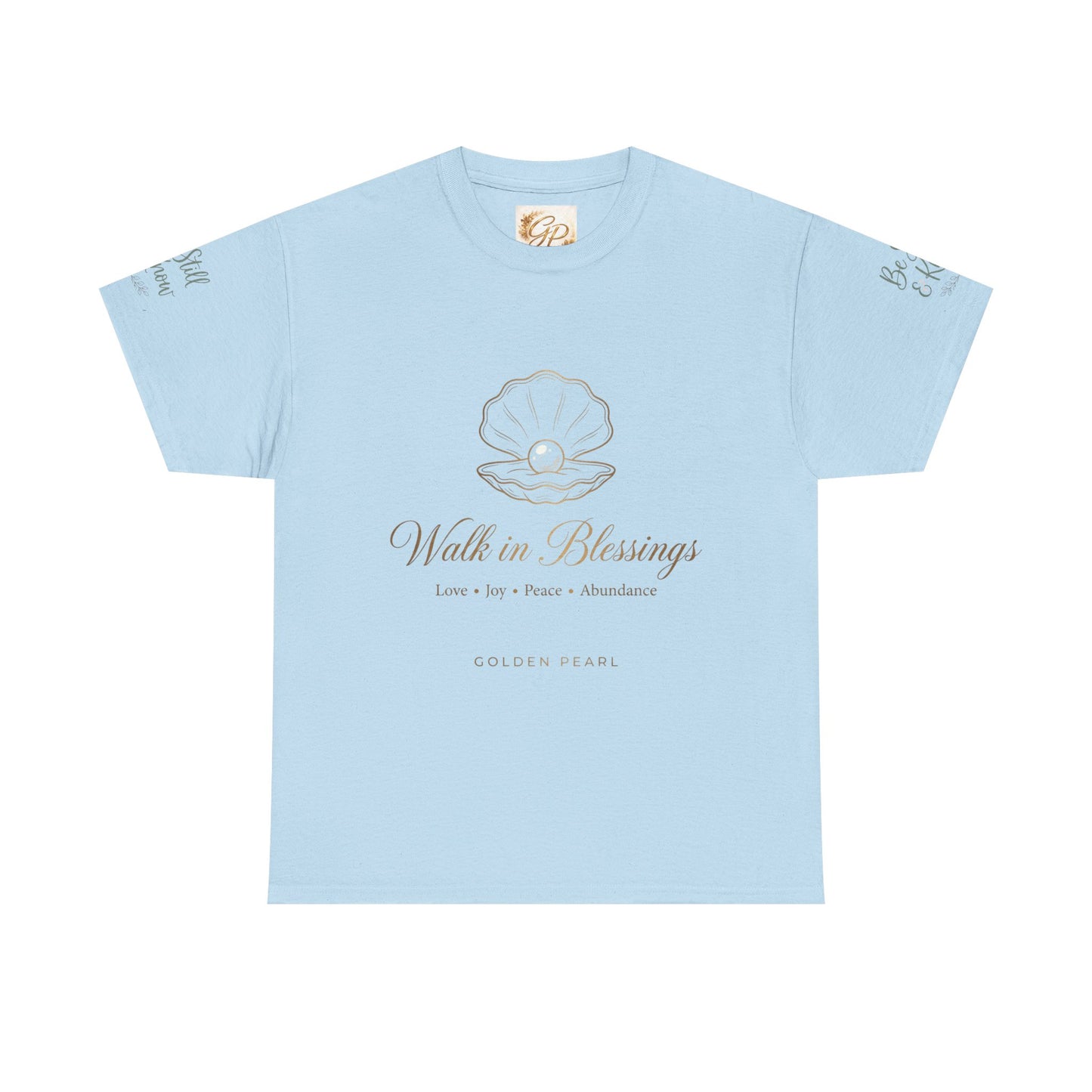 Walk in Blessings Tee — Spiritual Lotus Graphic T‑Shirt