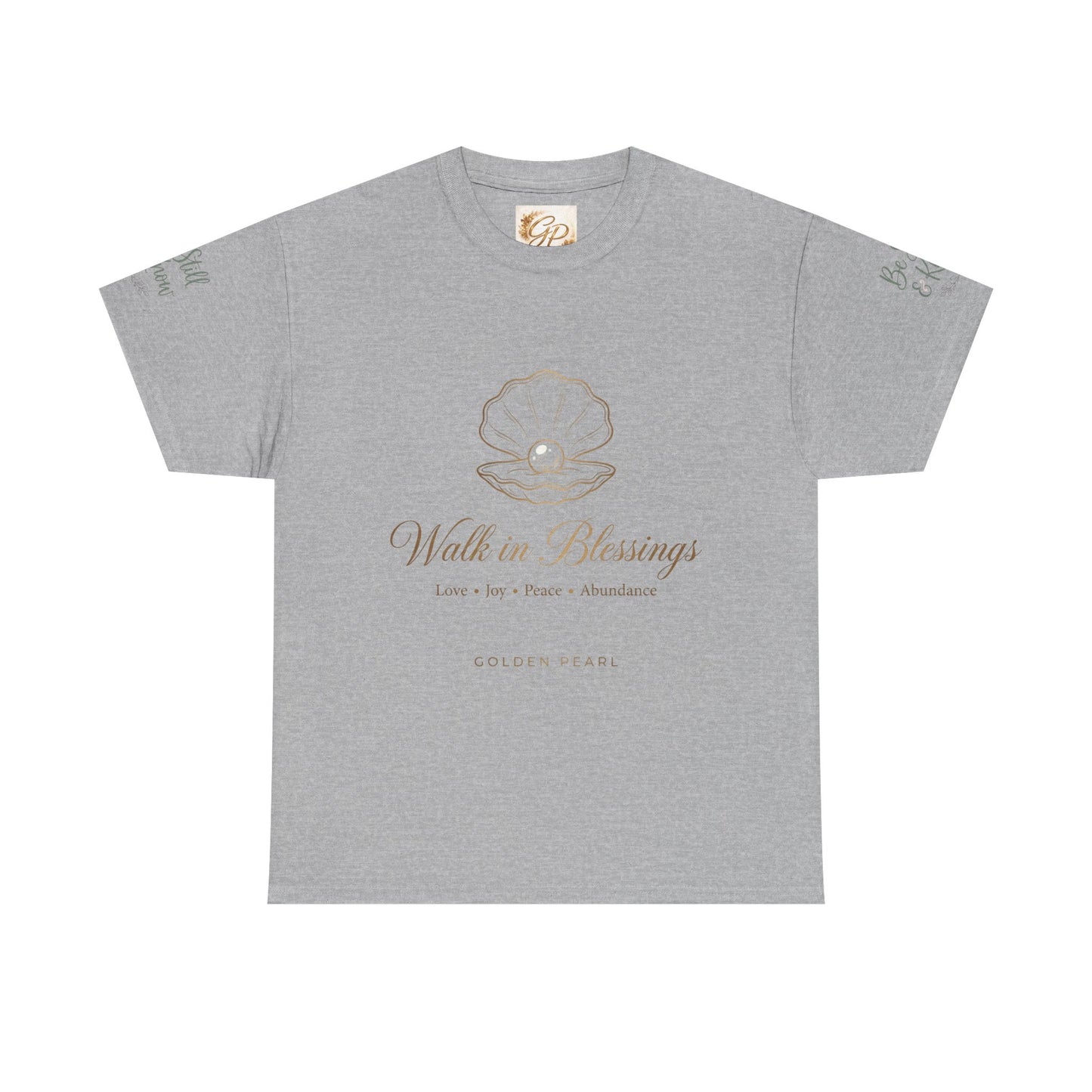 Walk in Blessings Tee — Spiritual Lotus Graphic T‑Shirt