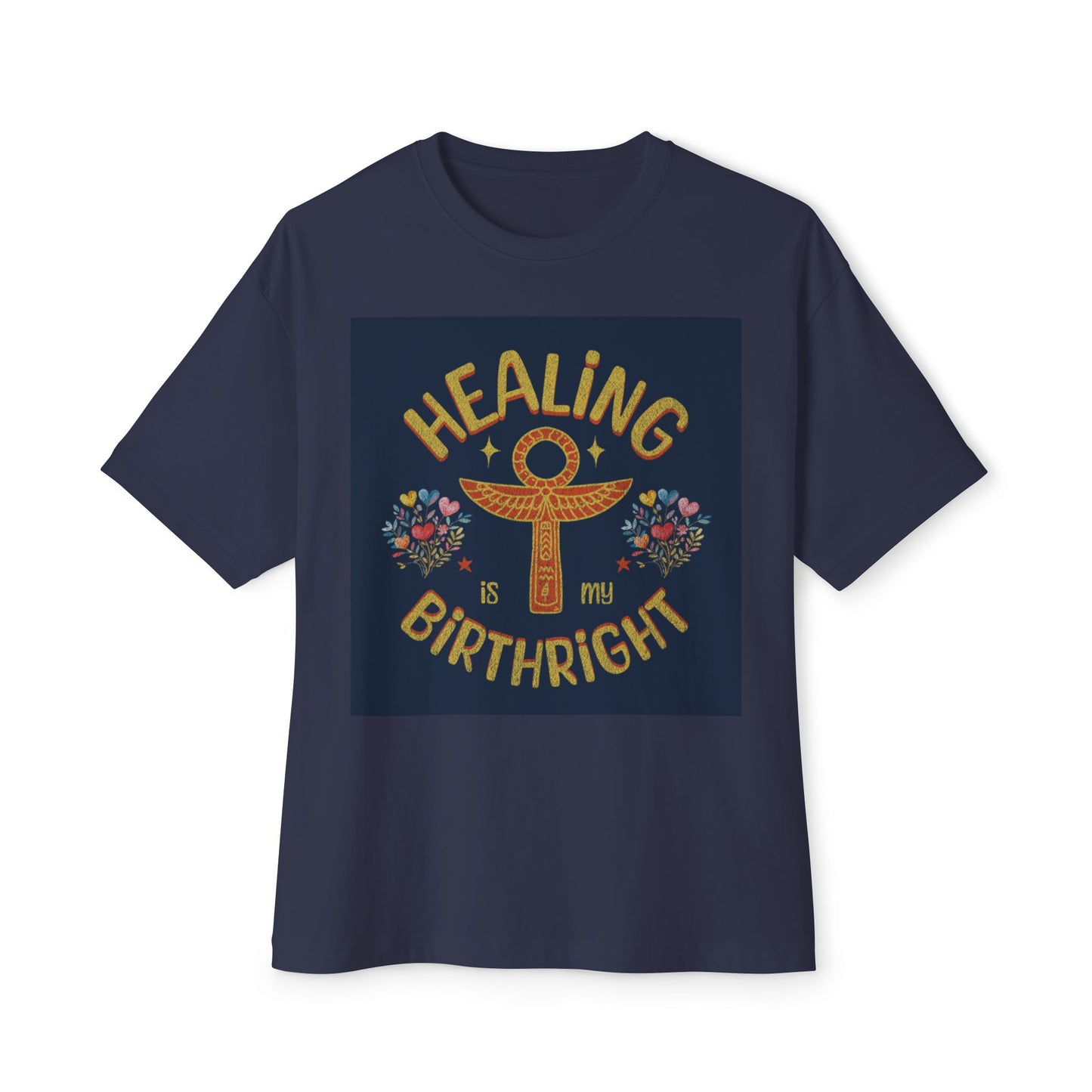 Oversized Tee - Healing is my Birthright - Unisex