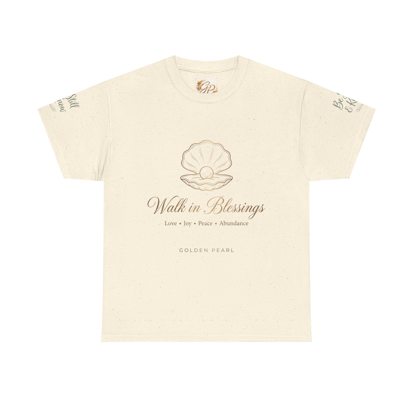 Walk in Blessings Tee — Spiritual Lotus Graphic T‑Shirt